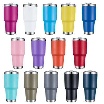 Wholesale Outdoor Travel Coffee Mug Double Wall Vacuum Insulated 20 Oz 30 Oz Beer Tumbler Insulated Stainless Steel Tumbler